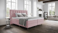 Boxspringbett Paula in Board Rosa