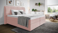 Boxspringbett Paul in Board Rosa