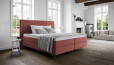Boxspringbett Paula in Challenger Scarlet