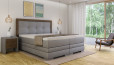 Boxspringbett Astrid 180 x 200 cm Bull Steel