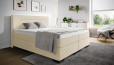 Boxspringbett Paul in Crush Vanille