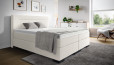 Boxspringbett Paul in Crush Weiß