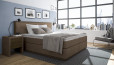 Boxspringbett Max 180 x 200 cm in Bull Braun