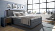Boxspringbett Max 180 x 200 cm in Bull Dunkelblau