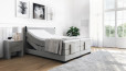 Boxspringbett Erik 160 x 200 cm in Board Grau
