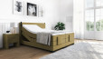 Boxspringbett Erik 160 x 200 cm in Board Olive