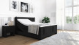 Boxspringbett Erik 160 x 200 cm in Board Onyx