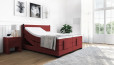 Boxspringbett Erik 160 x 200 cm in Board Rot