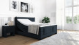 Boxspringbett Erik 200 x 200 cm in Board Navy