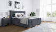 Boxspringbett Erik 180 x 200 cm in Challenger Darkblue