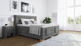 Boxspringbett Erik 180 x 200 cm in Challenger Graphite