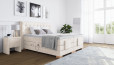 Boxspringbett Erik 180 x 200 cm in Challenger Natural