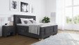 Boxspringbett Erik 180 x 200 cm in Challenger Onyx