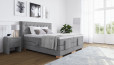 Boxspringbett Erik 180 x 200 cm in Challenger Zinc