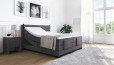 Boxspringbett Erik 160 x 200 cm in Golf Anthrazit