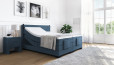 Boxspringbett Erik 160 x 200 cm in Golf Blau