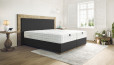 Boxspringbett Carlos 180 x 200 cm in Textil Graphite