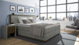Boxspringbett Max 180 x 200 cm in Bull Grau