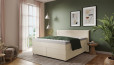In Textilbezug Jade Creme