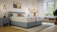 Boxspringbett Hamlet in Luca Blau