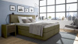 Boxspringbett Max 180 x 200 cm in Bull Moss
