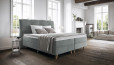 Boxspringbett Paula in Adore Steel   