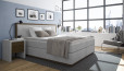 Boxspringbett Max 180 x 200 cm in Bull Steel