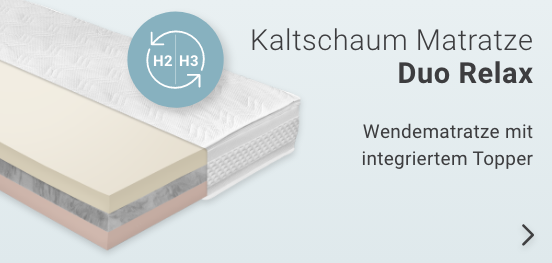Kaltschaummatratze Duo Relax