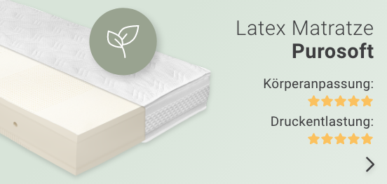 Latexmatratze Purosoft
