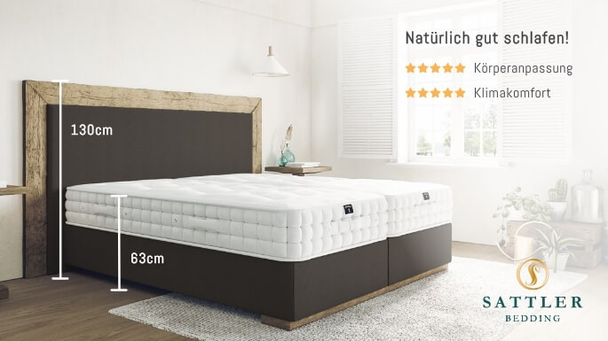 Sattler Boxspringbett Carlos