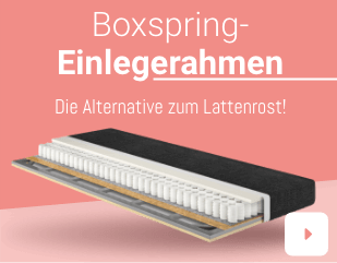 Boxspring-Einlegerahmen