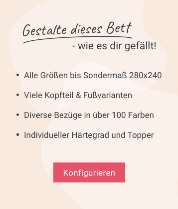 Boxspringbetten zum Selbstgestalten