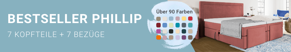 Bestseller Boxspringbett Phillip